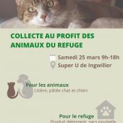 Collecte au profit des animaux du refuge 1 1