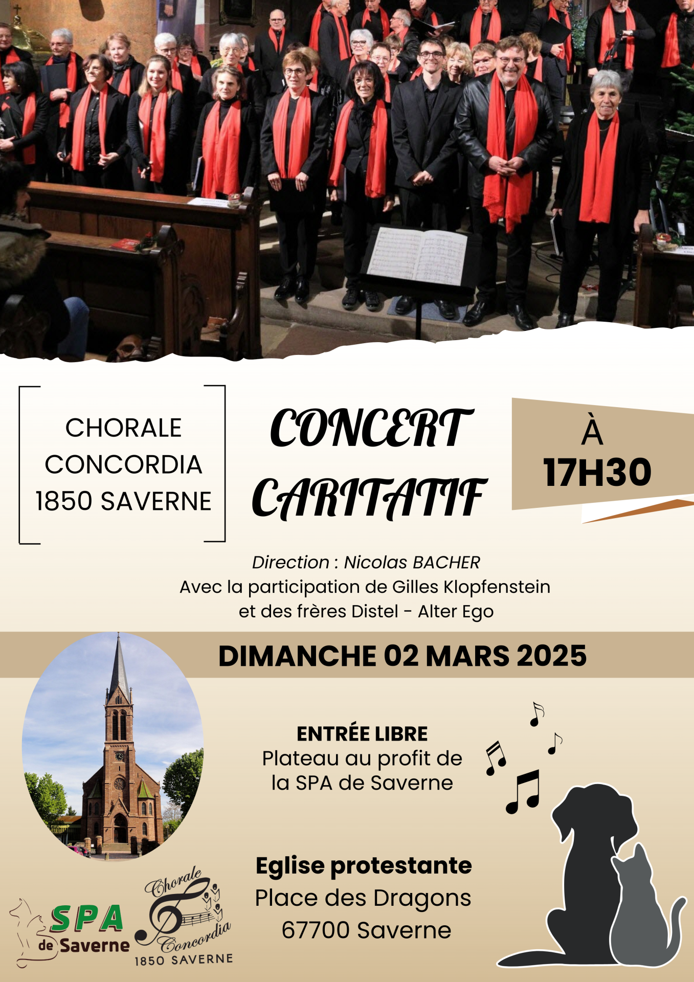 Affiche concert condordia