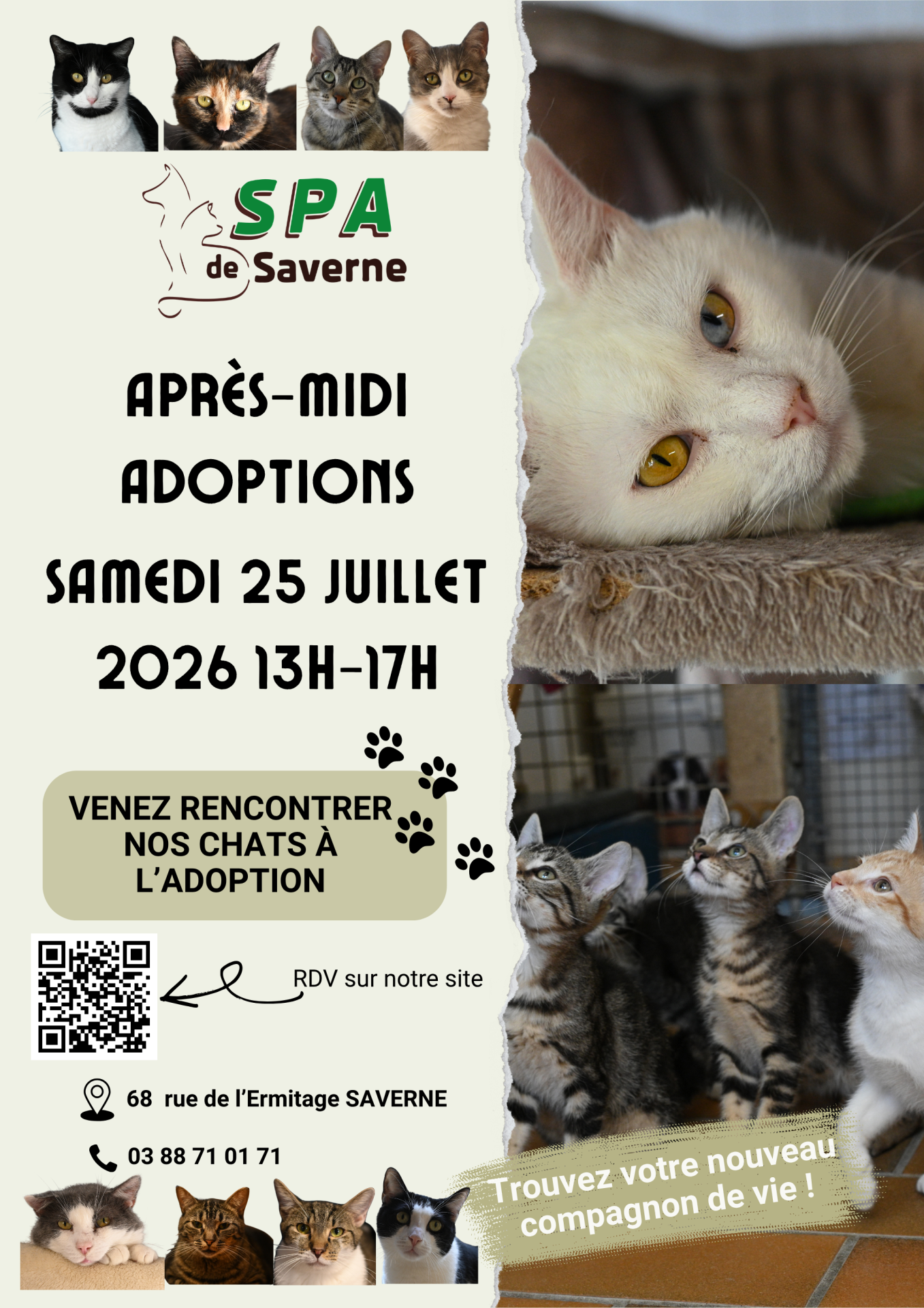 Affiche samedi 25 juillet 2026